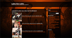 Desktop Screenshot of ladies-kiss-ladies.net